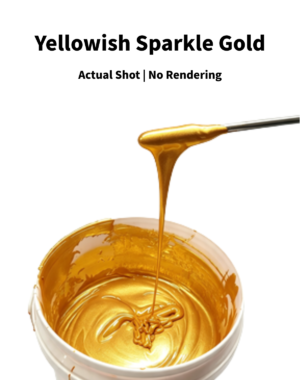 900-Yellowish Sparkle Gold